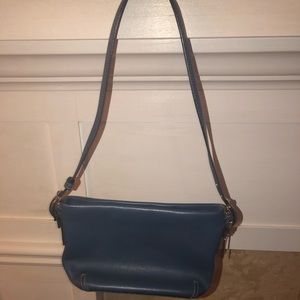 Blue coach purse
